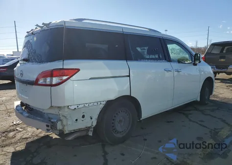 2015 Nissan Quest S from USA, damaged, VIN JN8AE2KP4F9122493